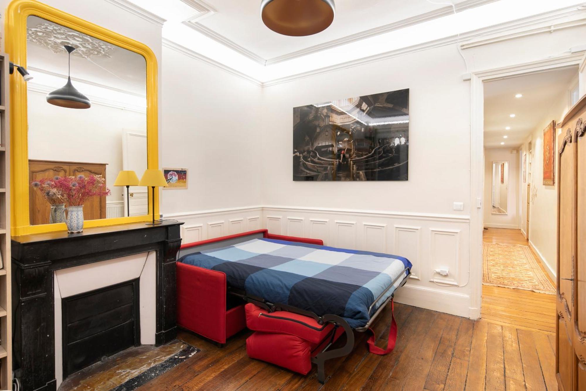 Cardinal Mercier - Ci - Calm And Charming For 4 People 9 Apartment Paris